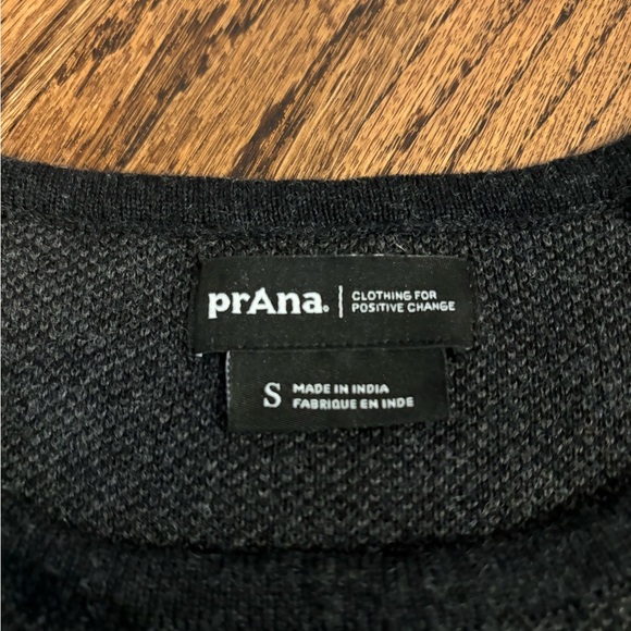 Prana | Charcoal Gray Cascadence Sweater Dress Sz S 1969821 - Picture 7 of 13